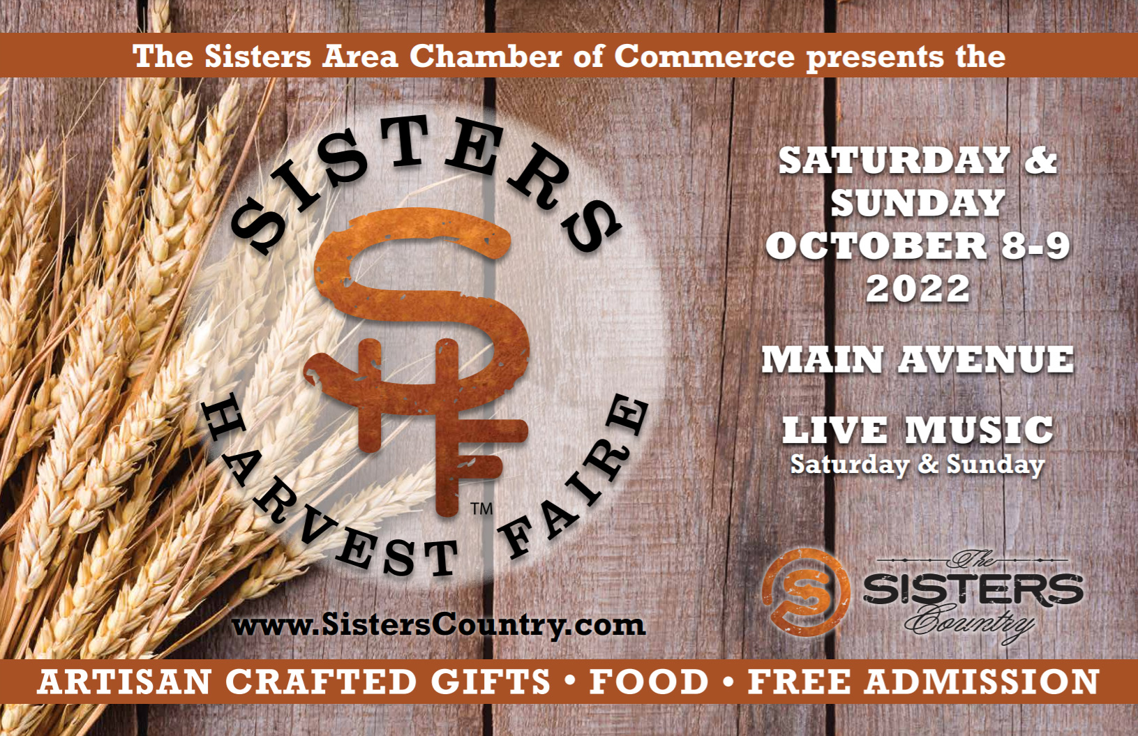 Sisters Harvest Faire